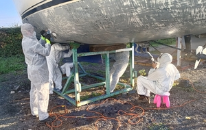 Grattage et ponçage