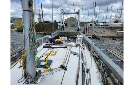 Les bateaux sont à l'eau....😉